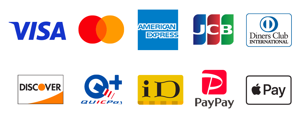 Major credit cards